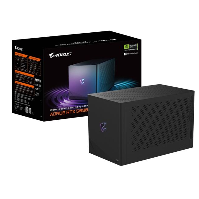 GIGABYTE AORUS RTX 5090 AI BOX / 32GB / GDDR7 GV-N5090IXEB-32GD