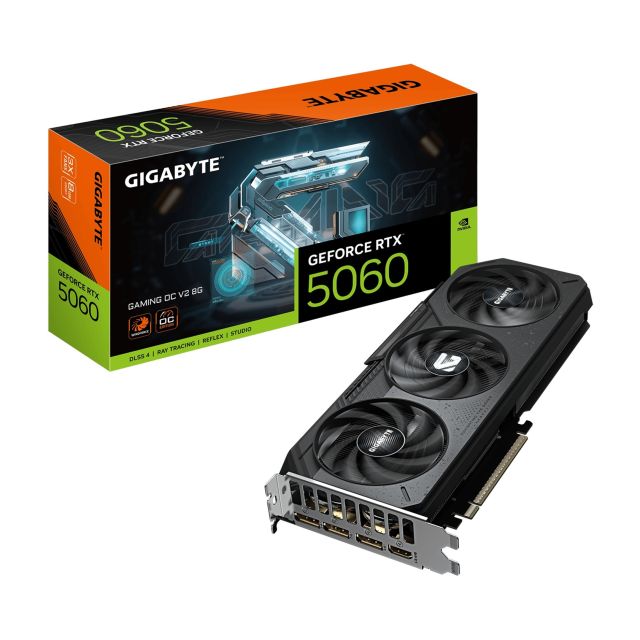 GeForce RTX 5060 GAMING V2 8G / Gaming / OC / 8GB / GDDR7 GV-N5060GAMING OCV2-8GD