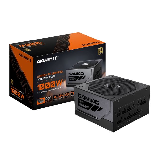 GIGABYTE GAMING 1000W 80PLUS Gold Modular GP-GME1000GM PG5