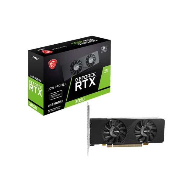 MSI RTX 3050 LP E 6G OC RTX 3050 LP E 6G OC