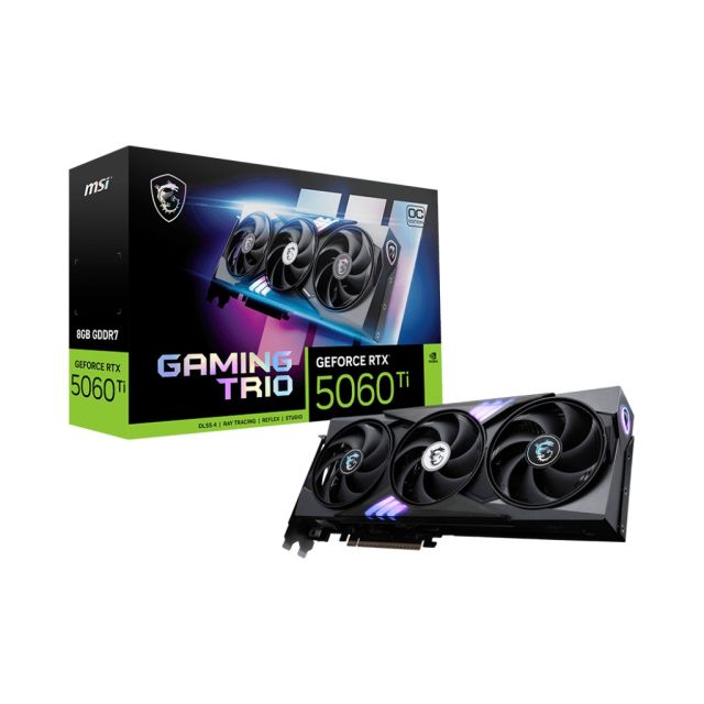 MSI RTX 5060 Tí 8G GAMING TRIO OC RTX 5060 Ti 8G GAMING TRIO OC