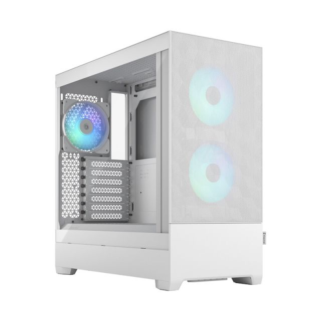 Fractal Design Pop Air RGB White TG Clear Tint / Midi Tower / Transpar. / Biela FD-C-POR1A-01