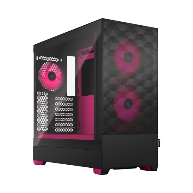 Fractal Design Pop Air RGB Magenta Core TG Clear Tint / Midi Tower / Transpar. FD-C-POR1A-03