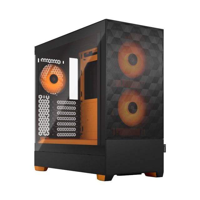 Fractal Design Pop Air RGB Orange Core TG Clear Tint / Midi Tower / Transpar. FD-C-POR1A-05