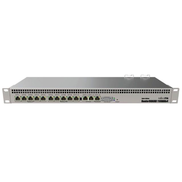 Mikrotik RouterBOARD RB1100Dx4, RB1100AHx4 Dude Edition, 1GB RAM, 4x 1.4 GHz, RouterOS L6 RB1100AHX4-DE