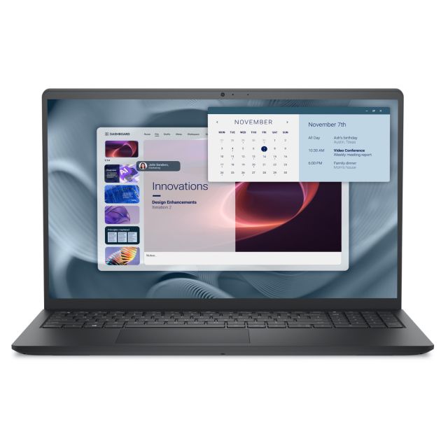 Dell Pro 15 Essential / PV15250 / i5-1334U / 15,6" / FHD / 16GB / 512GB / Intel int / W11P / Black / 3R NBD WKXT8