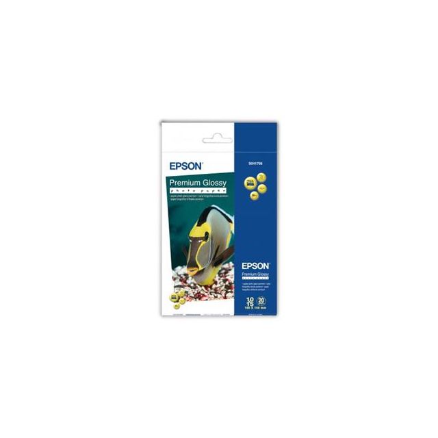 EPSON Paper Premium Glossy Photo 10x15,255g (20lis) C13S041706