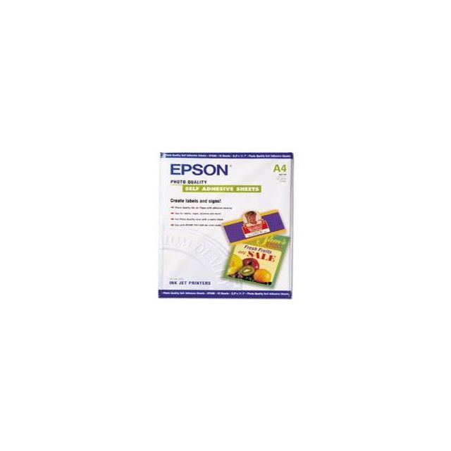 EPSON A4,Photo Quality Inkjet P. samolepící (10ks) C13S041106