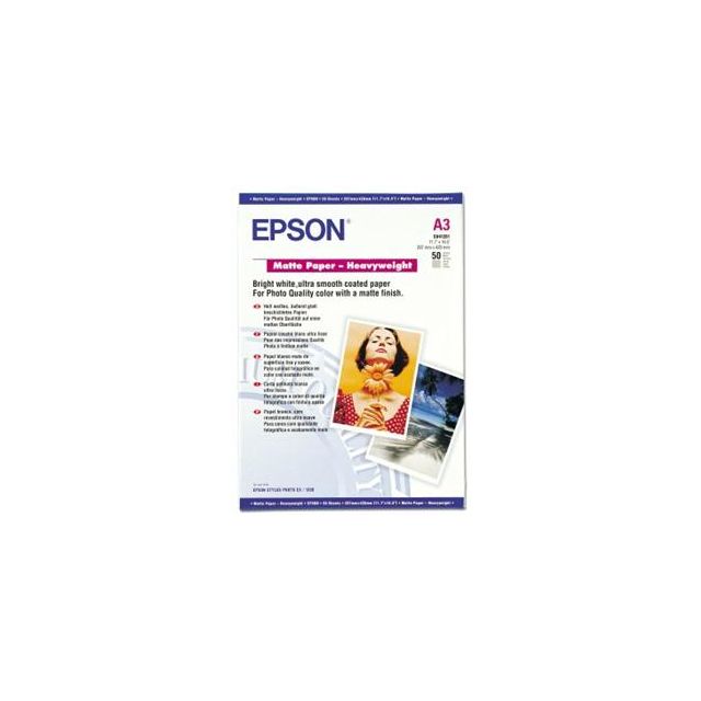 EPSON A3,Matte Paper Heavyweight (50listů) C13S041261