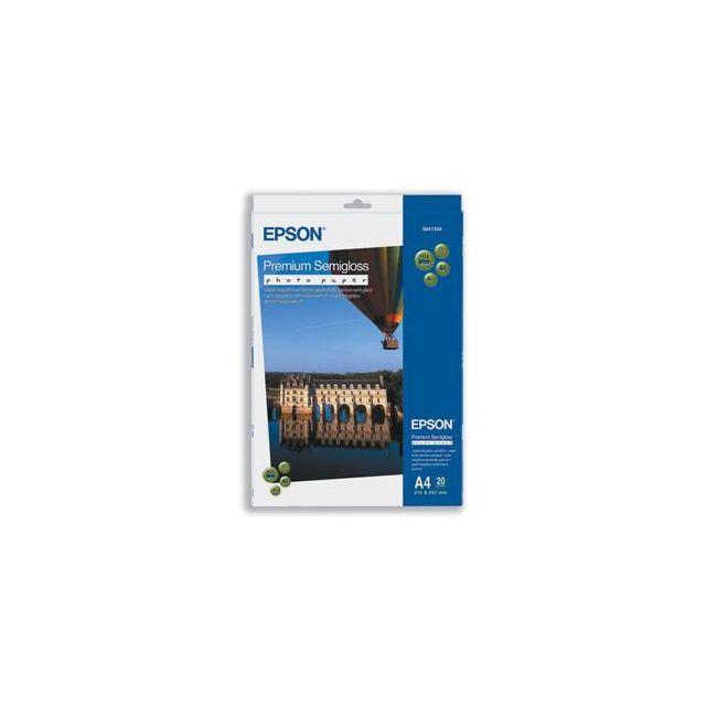EPSON A4, Premium Semigloss Photo Paper (20listů) C13S041332