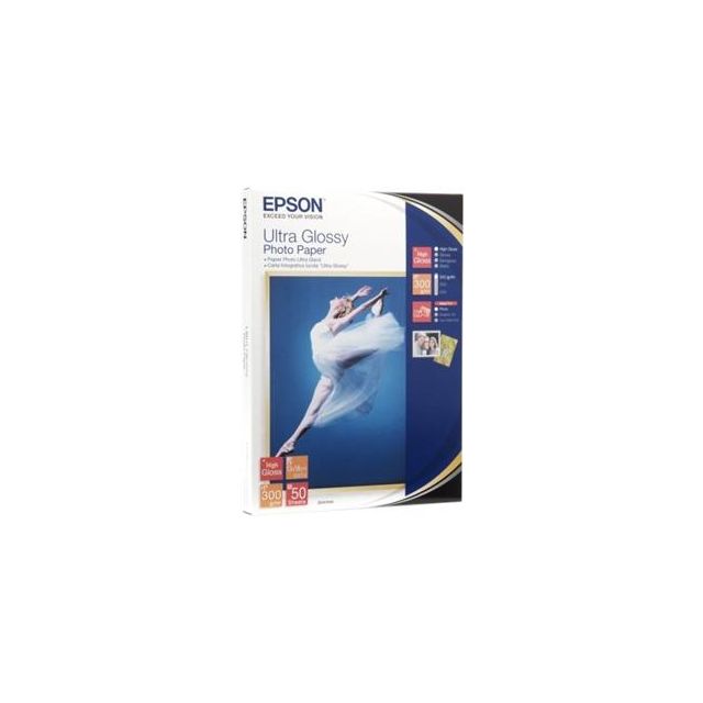 EPSON Ultra Glossy Photo Paper 10x15,300g (50listov) C13S041943